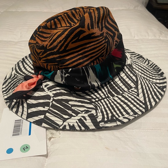 *Negotiable* Missoni wide brim hat size L - Picture 1 of 4